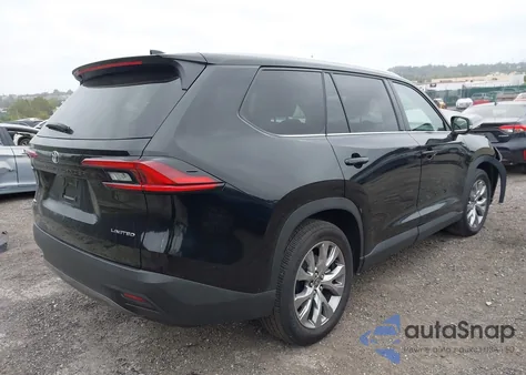 2025 Toyota Grand Highlander Limited z USA, uszkodzony, nr VIN 5TDAAAB5XSS071173